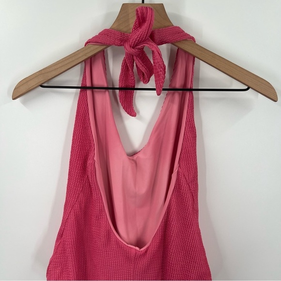 Veronica Beard Salis Halter One Piece Swimsuit - Picture 8 of 13